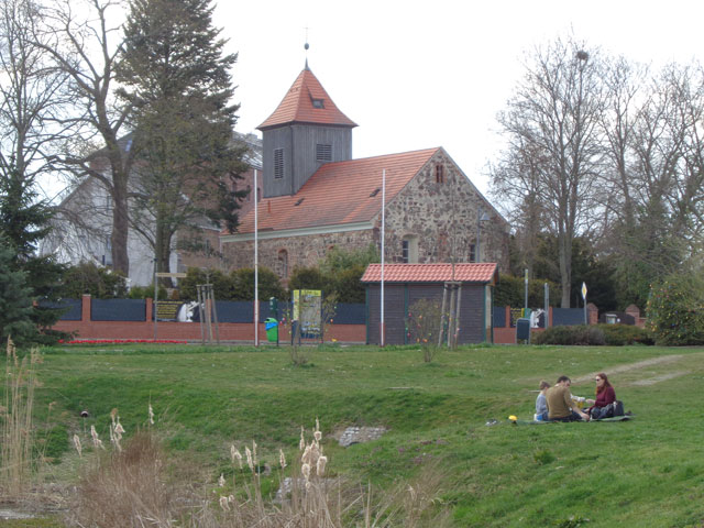 Pilger auf dem Feld